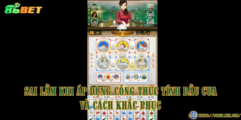 Công thức tính Bầu Cua chuẩn xác tăng tỷ lệ chiến thắng Sai lầm khi áp dụng công thức tính Bầu Cua và cách khắc phục